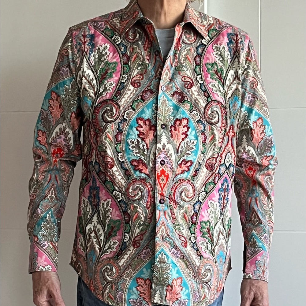 Robert Graham Multicolor Paisley Shirt